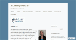 Desktop Screenshot of a-listproperties.com